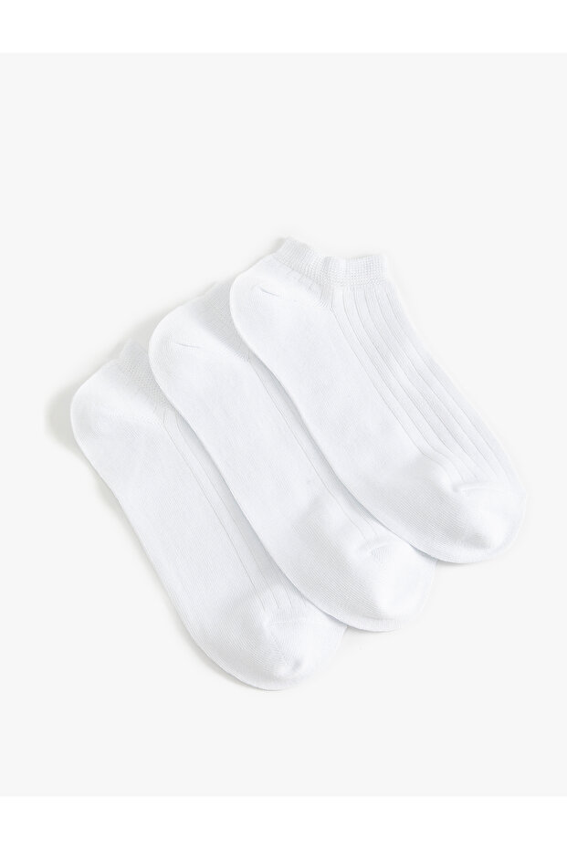 Basic 3-Piece Booties Socks Set