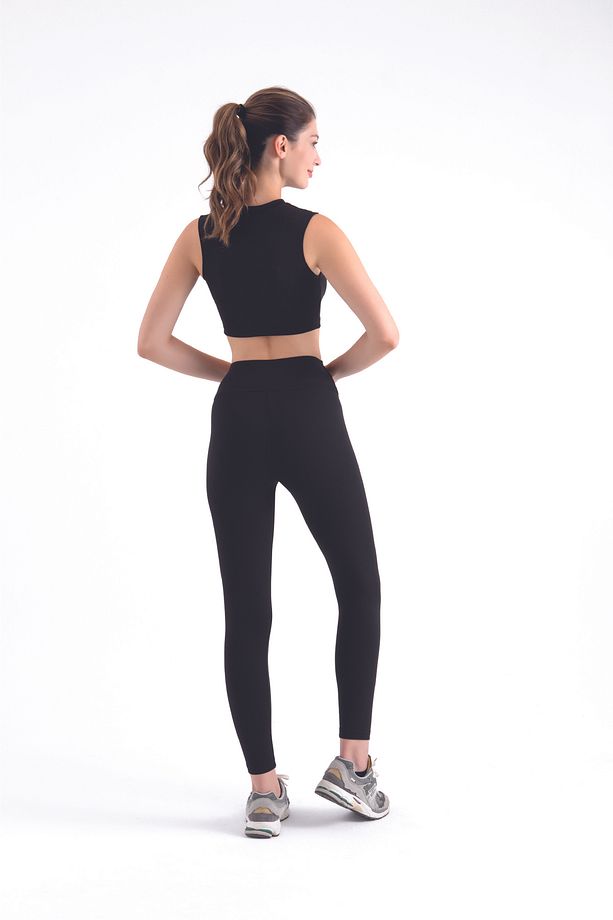 Kadın Fitilli Crop Atlet - 3