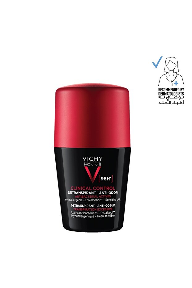 Homme Clinical Control Deperspirant 96h 50 ml