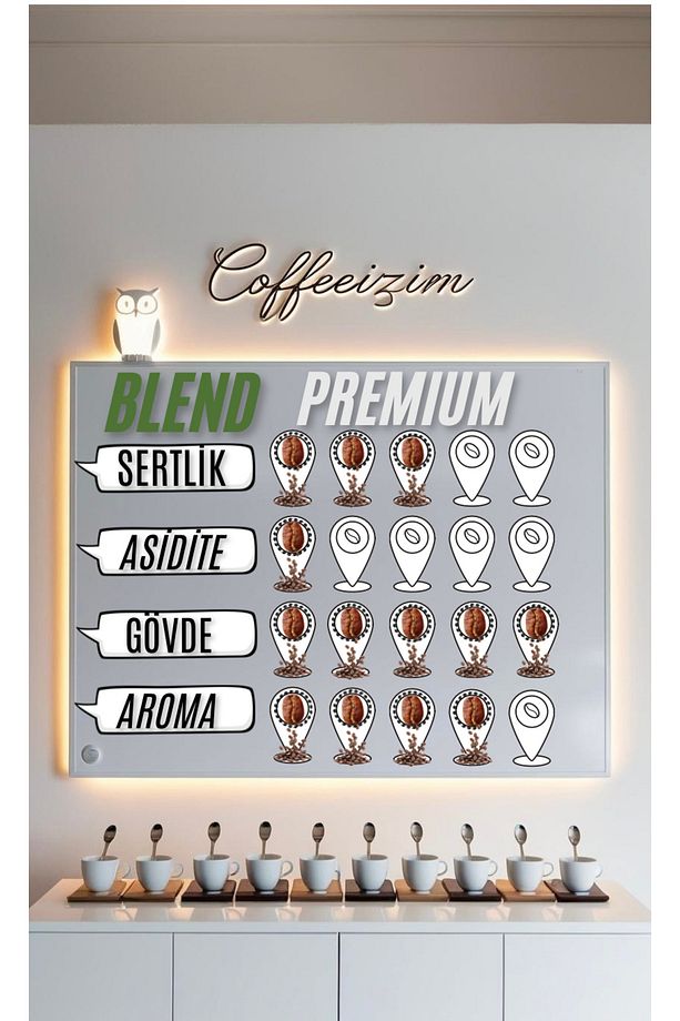 Blend Premıum Filtre Kahve, Espresso Kahve, Çekirdek Kahve 1 kg - 4