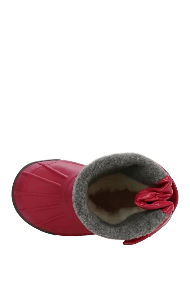 Topo Skı Charol Su Geçirmez Unisex Çocuk Kar Botu Fuşya - 7