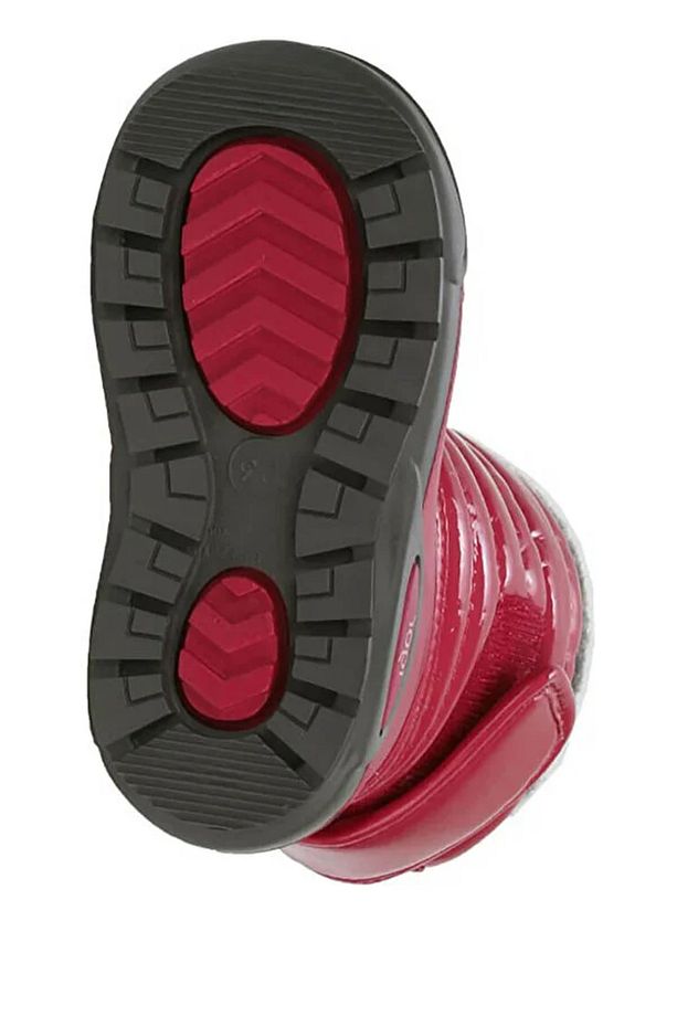 Topo Skı Charol Su Geçirmez Unisex Çocuk Kar Botu Fuşya - 6