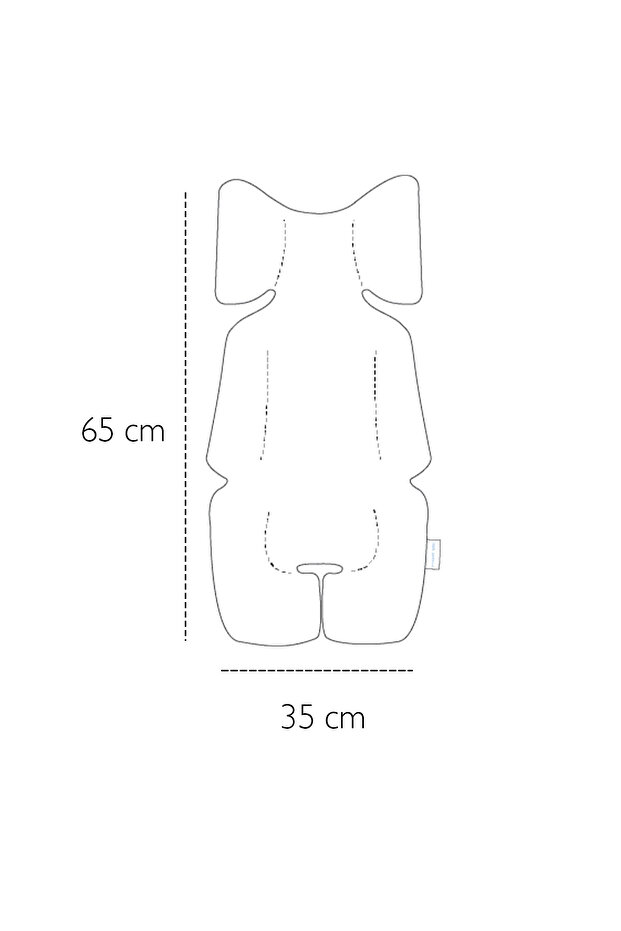 100% Cotton Stroller Set - Ribbon / Pink - 5