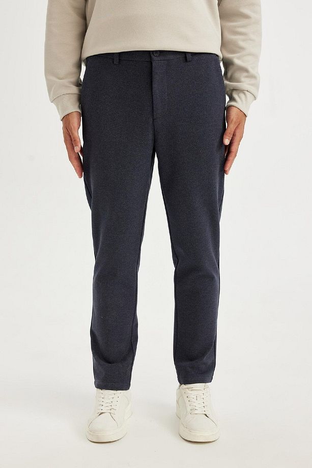 Kumaş Pantolon Tailored Regular Fit Normal Kesim Basic Düz Cepli Düz Paça D3707ax24au - 6