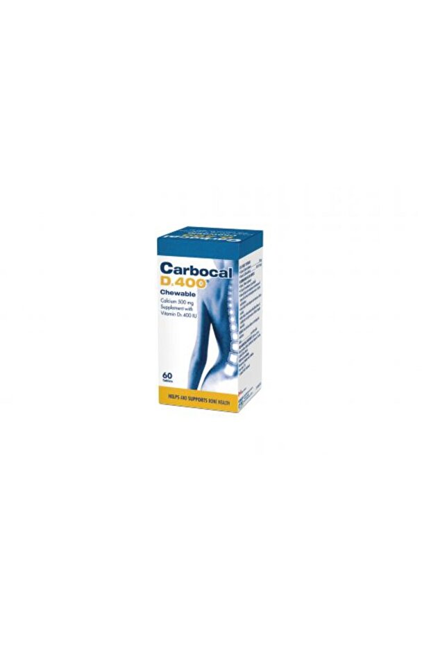 Carbocal D3 400, 60 Capsules