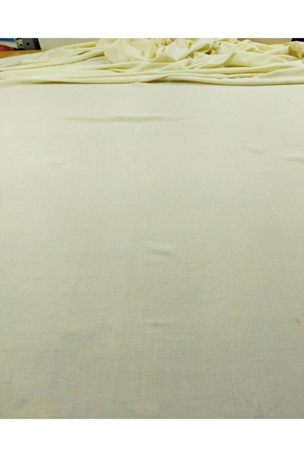 Viscose Voile Cream in Ecru Color (Width 130 cm X Length 180 cm)