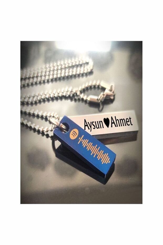 Spotify Unisex Steel Necklace Set