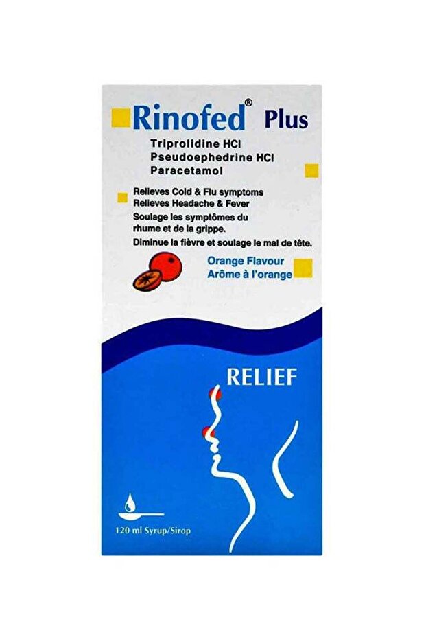 Rinofed Plus Syrup 120Ml - 1