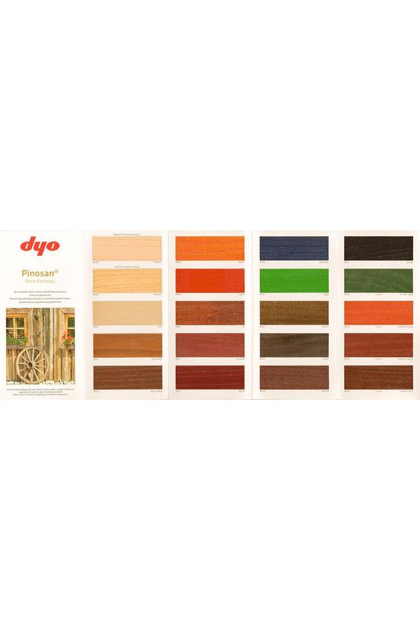 Pinosan Dekoratif Mat Ahşap Verniği Zeytin-2.5lt - 2