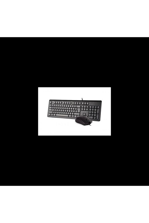 Kr-9276, Siyah, Usb Kablolu, Türkçe Q, Multimedya, Klavye Mouse Set - 2