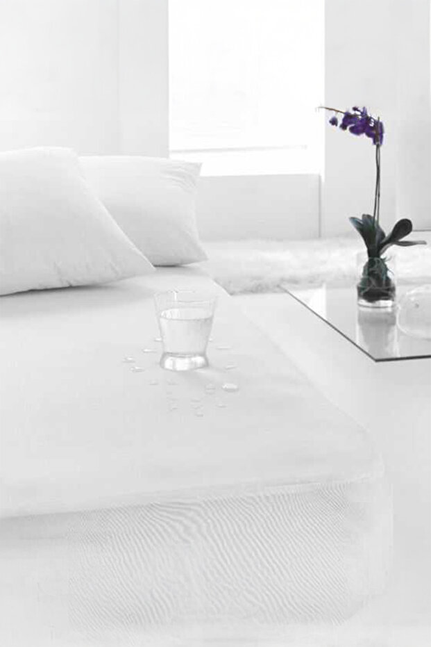 White Full Cover Double Mattresses 160X200 cm