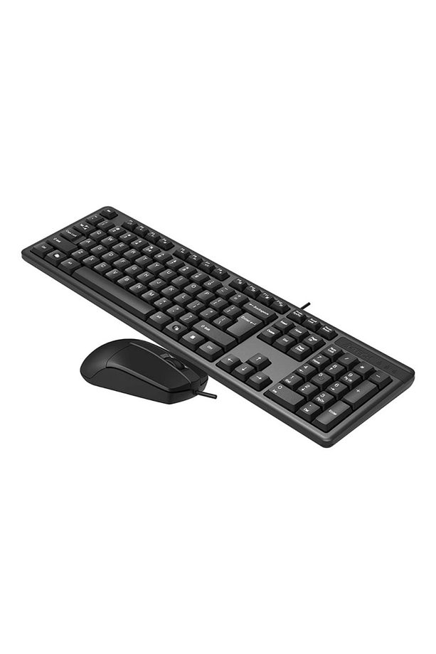 Kr-3330, Siyah, Usb Kablolu, Türkçe Q, Multimedya, Klavye Mouse Set - 2