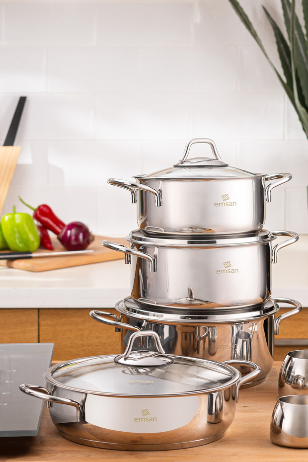 Batu 14 Parça Çelik Çeyiz Seti - 4