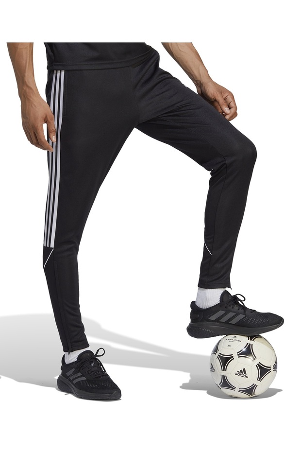 Tiro23 L Pnt Hs7232 černé pánské sportovní tepláky - 4