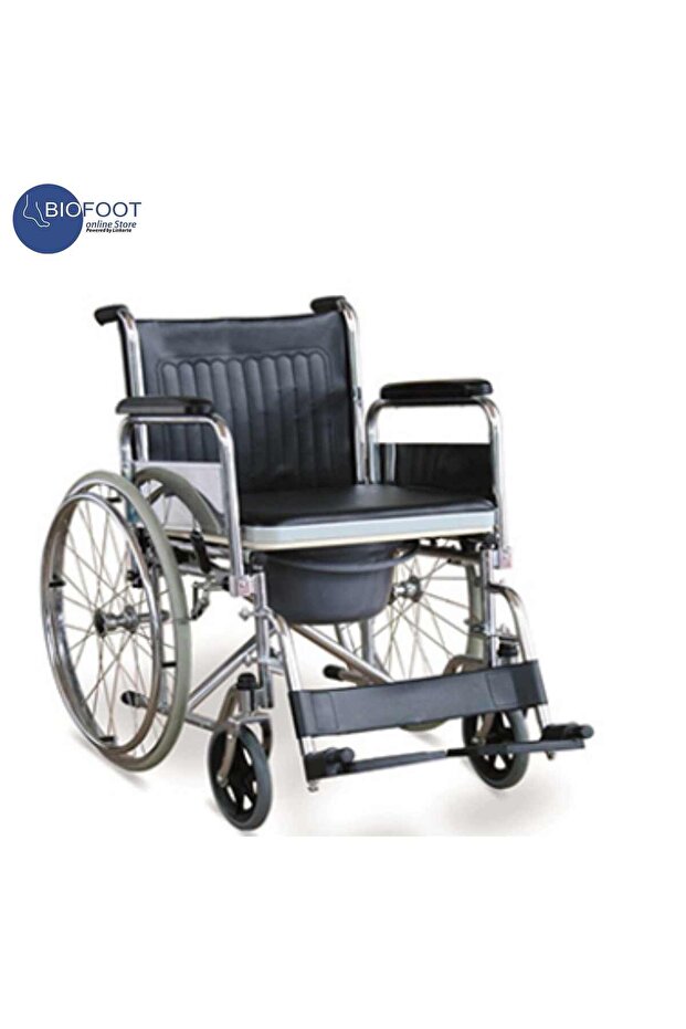 Heavy Commode Wheel Chair 681U-51