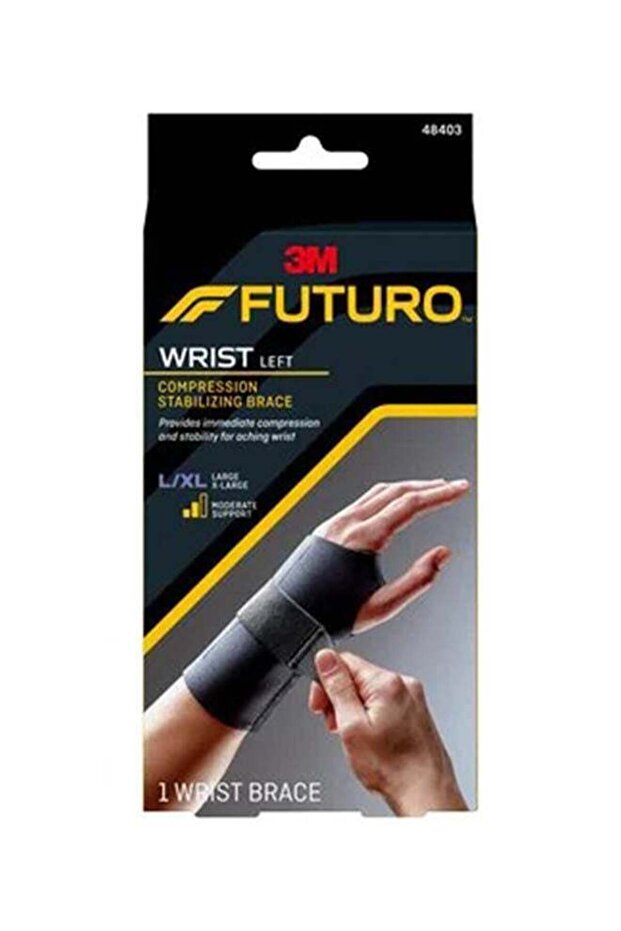 Energ Wrist Sup Left Hand L/Xl 48403