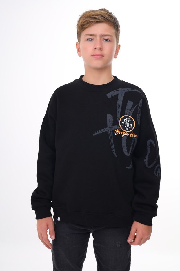 Boy's Printed Sweatshirt