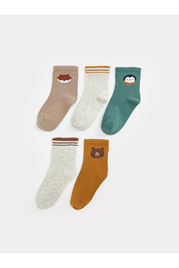 Lcwk Boy's Socks 5 Pack - 1