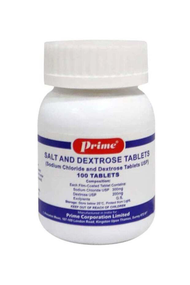 Salt And Dextrose 100S Tab