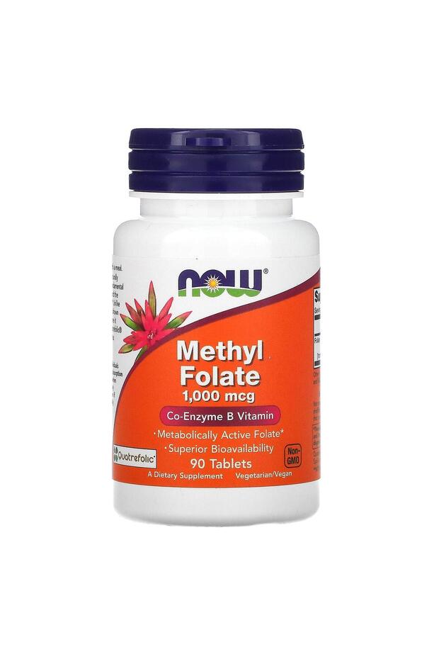 METHYL FOLATE 1000MCG TAB 90S