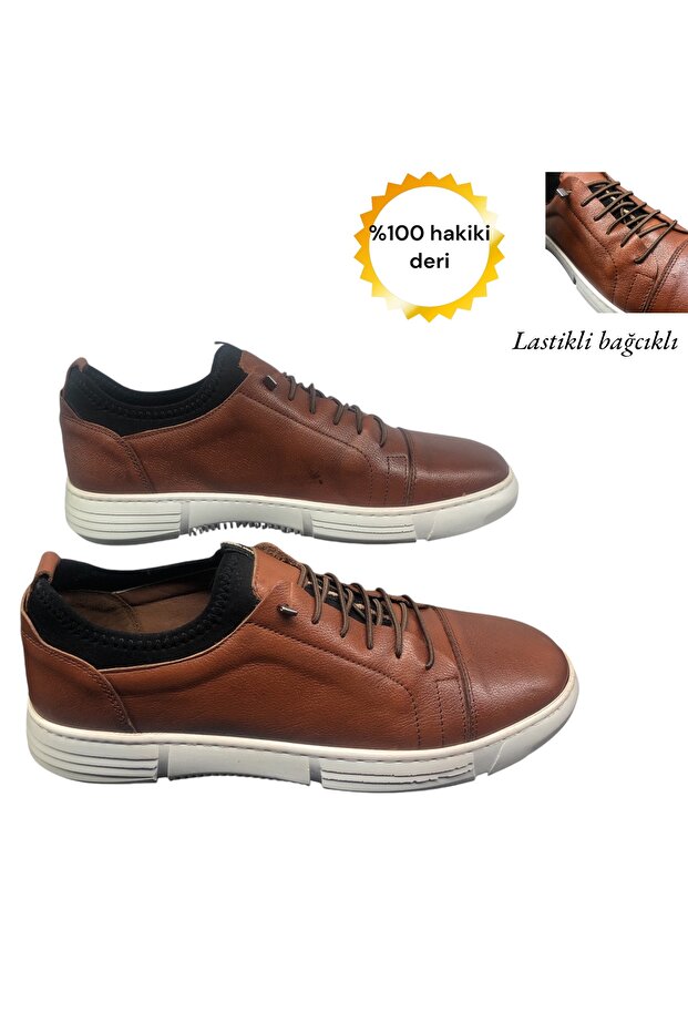 100% Genuine Leather Poly and Comfortable Sole Men's Daily Shoes