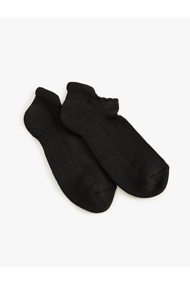 Textured Basic Sports Socks