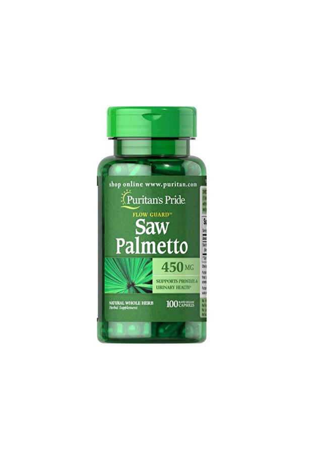 Puritans Pride Saw Palmetto 450Mg100S