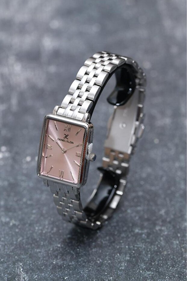 Dke.1.10750 Rectangular Case Roman Numeral Minimal Design Women's Wristwatch