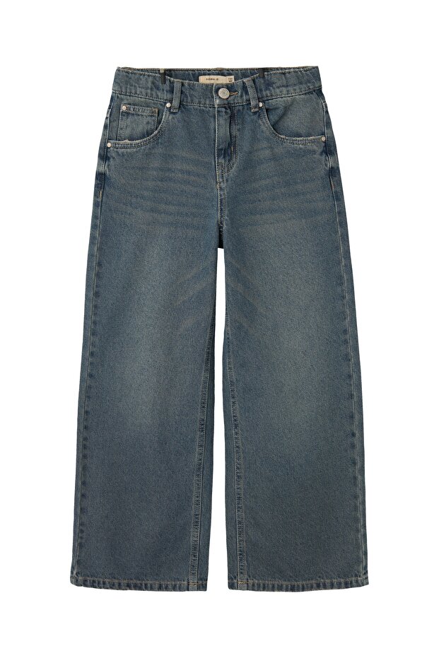 Nkfbella Skater Wide Jeans 1896-Zd R Navy 13236362