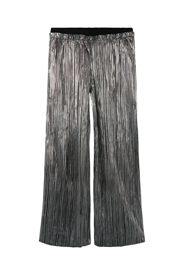 Nkfritallica Wide Pant Pb Silver 13231727