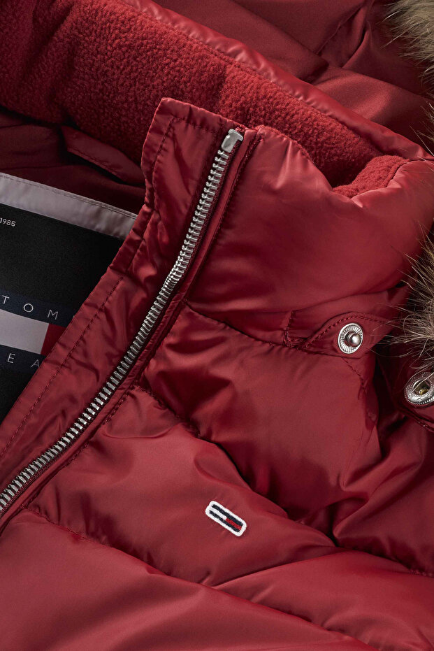 TJW BASIC HOODED DOWN JACKET EXT - 4