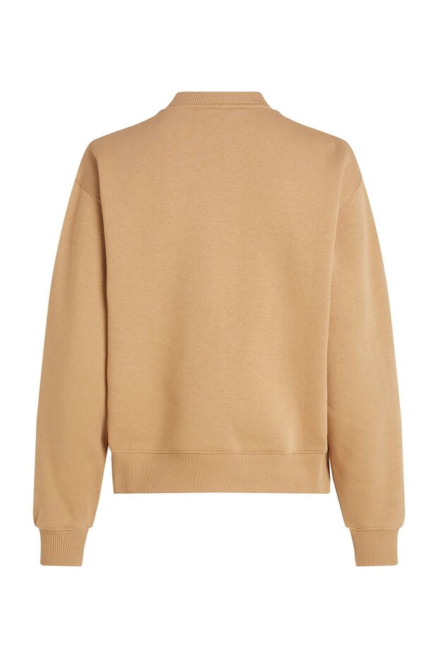 Kadın MDRN REG CORP LOGO C-NK SWTSHRT Sweatshirt - CAMEL - 2