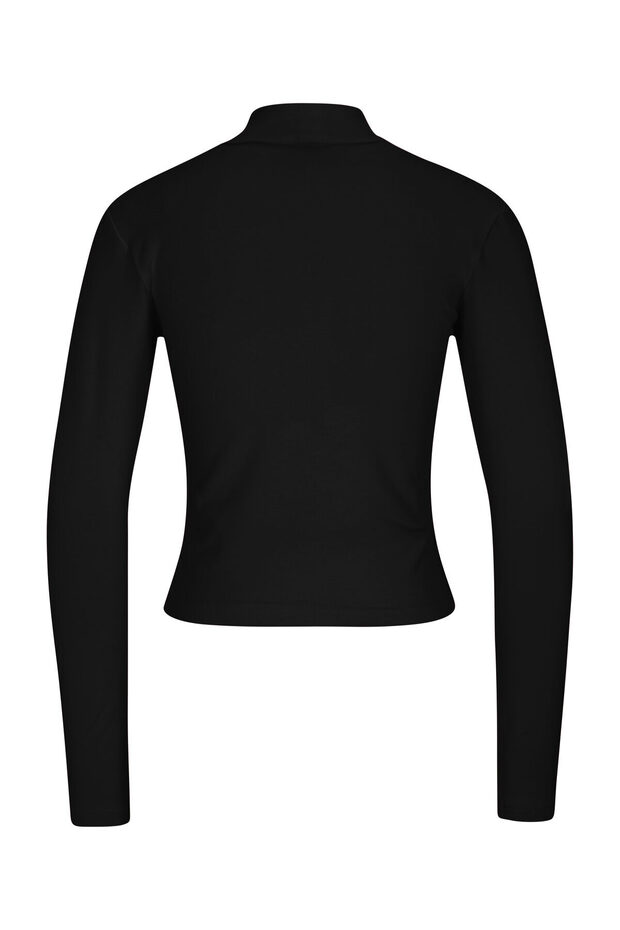 Linnuse Cropped Turtle Neck - 2