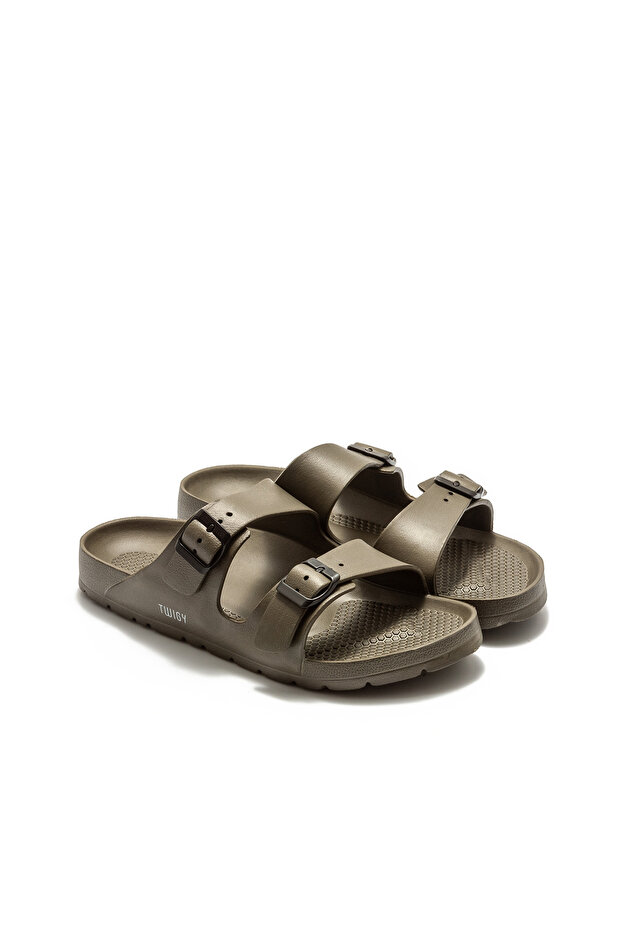 Kapcie męskie Justin Zielone 40/45 - 1