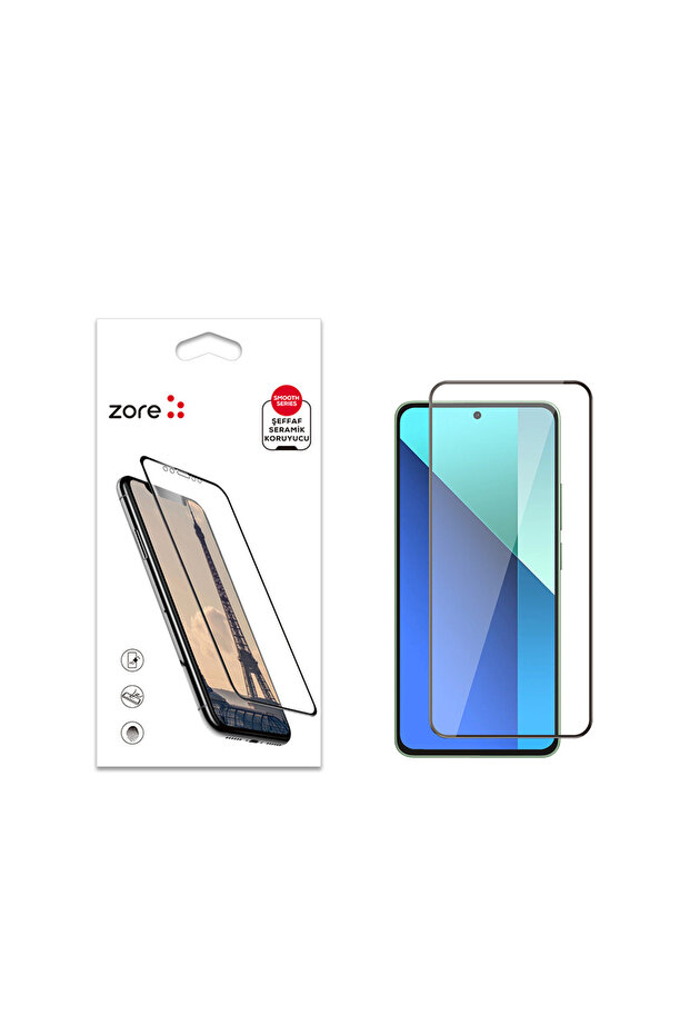 واقي شاشة سيراميك متوافق مع هاتف Xiaomi Redmi Note 13 4G - 1