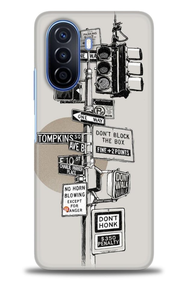 Tecno Spark 8C Case Hd Printed Case - Signs
