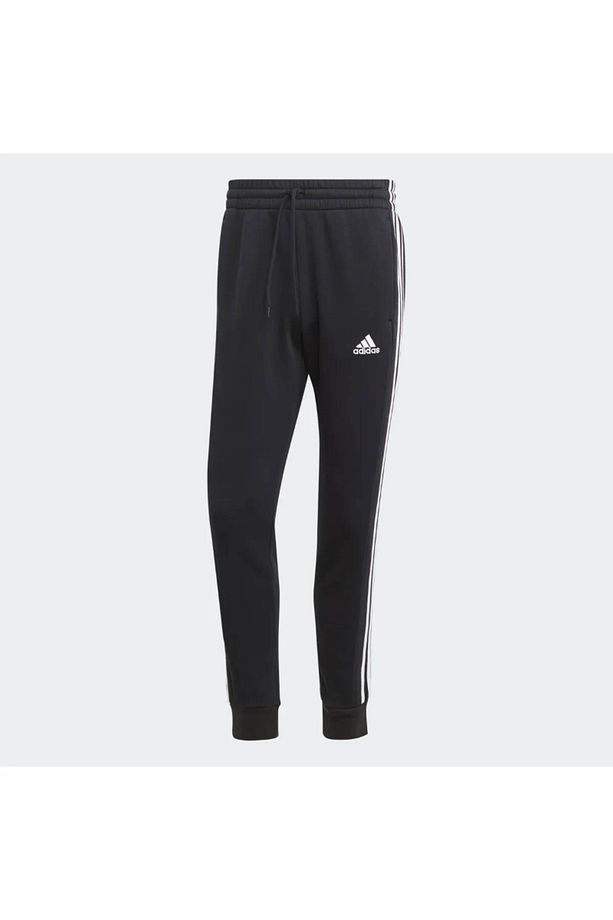 Essentials Fleece 3-Stripes Tapered Cuff Eşofman Altı - 1
