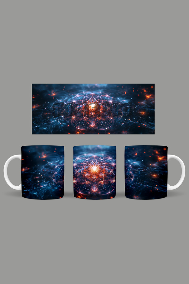 Mandala Themed Mug - 4