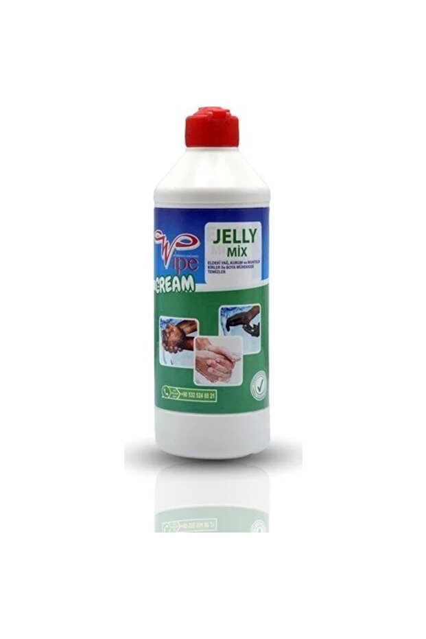 Wipe Jelly Mix Cream Particulate Hand Cleaning Cream Squeeze 500 Gr