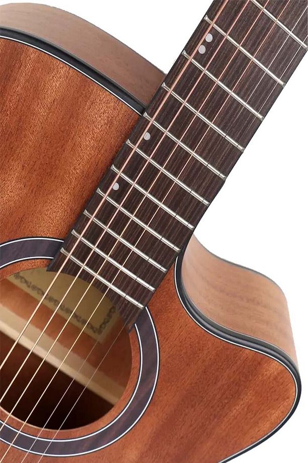 M450-eq-amp Profesyonel Masif Ağaç Amfili Elektro Akustik Gitar Seti Üst Segment - 4