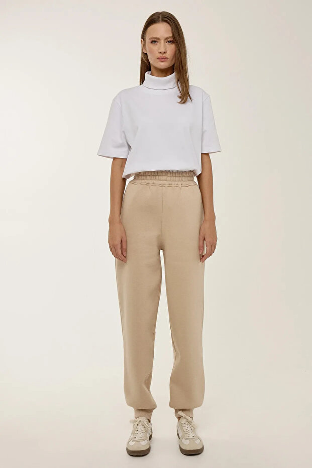 Basic Stretchy Waist Tracksuit - 1