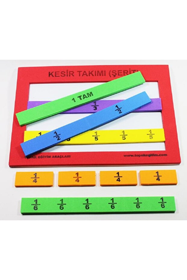 KESİR TAKIMI ŞERİT - A4 - 1