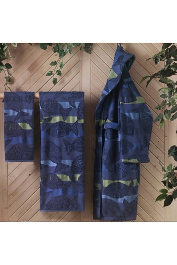 Mai 50*90 Navy Blue Towel