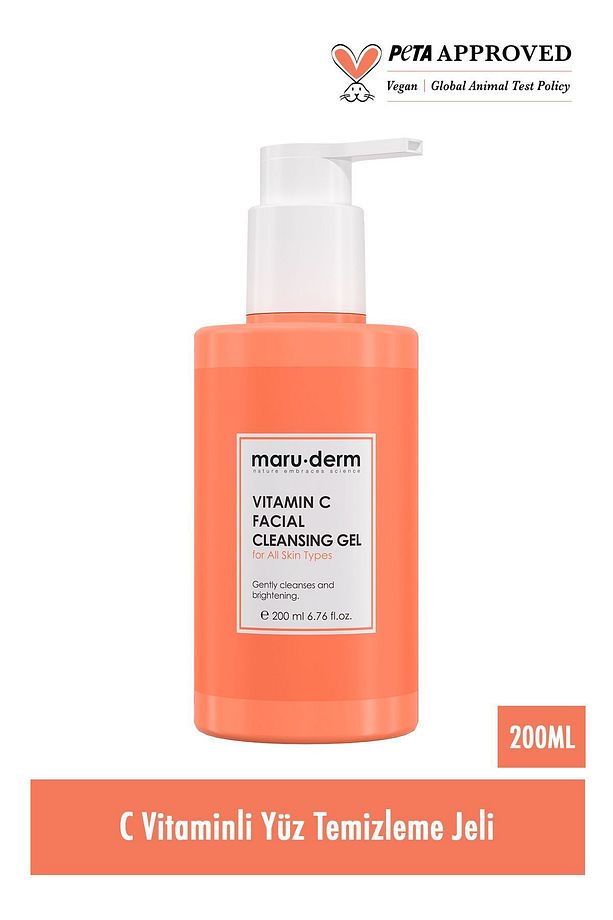 Maruderm C Vitamini Yüz Yıkama Jeli 200 ML - Tüm Cilt Tiplerine Uygun - 3