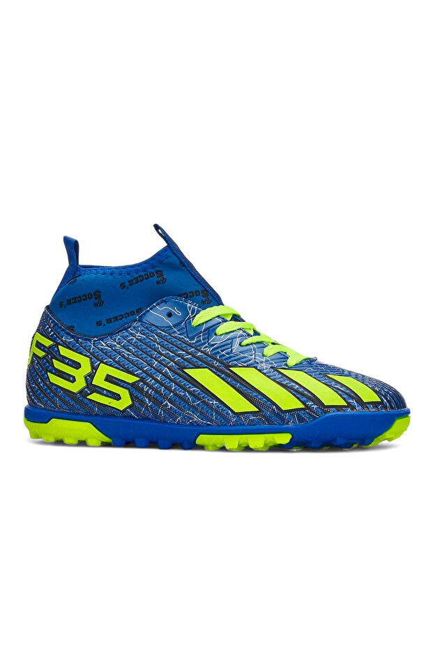 F35 Boy's Ankle Astroturf Field Shoes with Socks