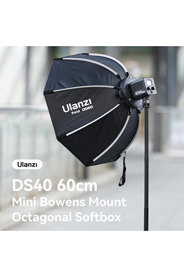 60cm Mini Bowens Quick Release Octagon Softbox - 3