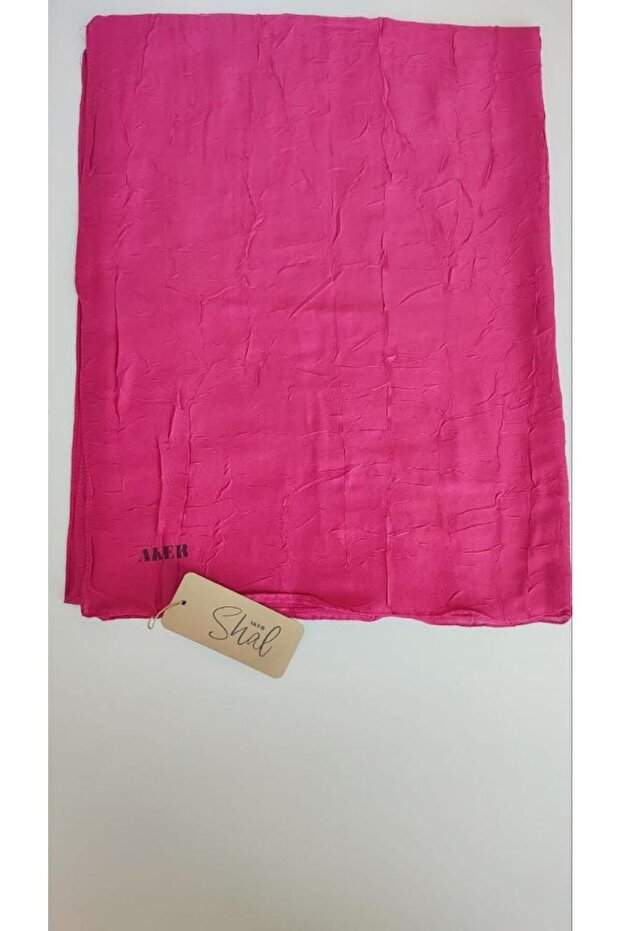 Fuşya Bambu Kraş Şal - 5