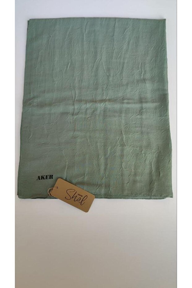 Mint Yeşili Bambu Kraş Şal - 5