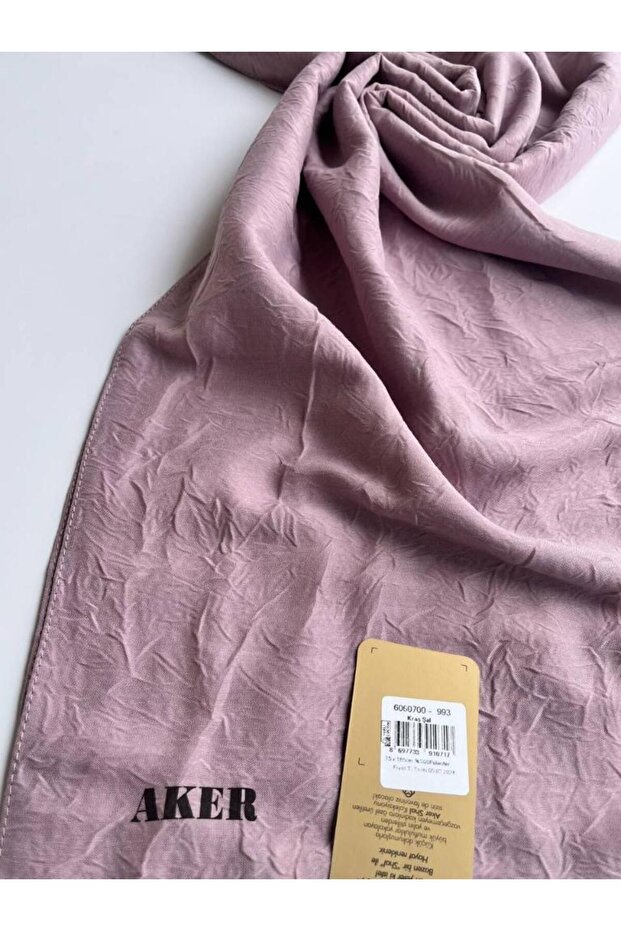 Lila Bambu Kraş Şal - 5