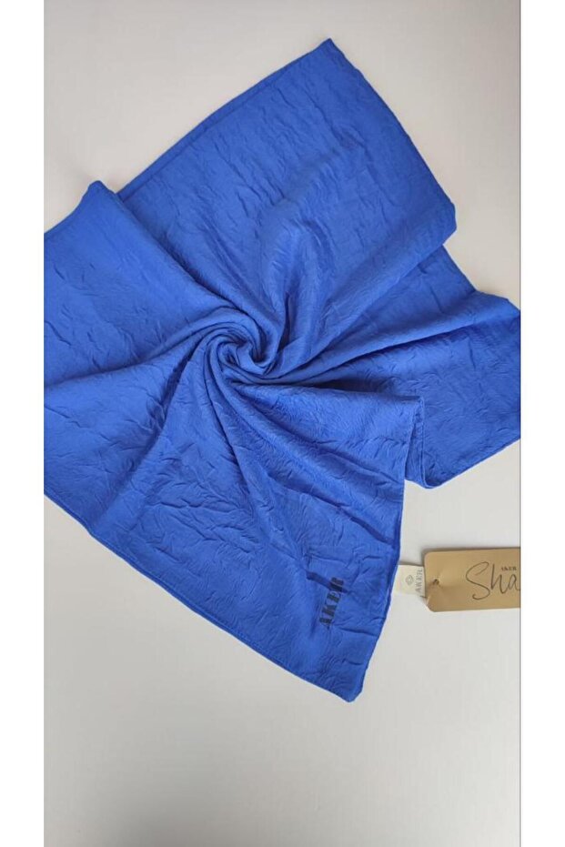 Cobalt Blue Crazy Scarf